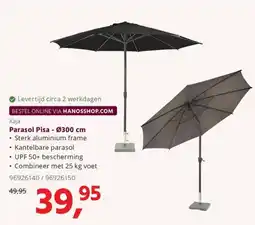 HANOS Kaja Parasol Pisa - Ø300 cm aanbieding