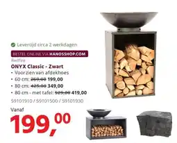 HANOS RedFire ONYX Classic - Zwart aanbieding