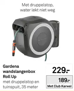 Karwei Gardena wandslangenbox Roll Up aanbieding