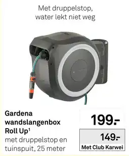 Karwei Gardena wandslangenbox Roll Up aanbieding