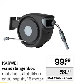 Karwei karwei wandslangenbox aanbieding