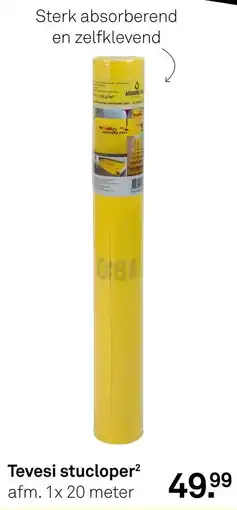 Karwei Tevesi stucloper² aanbieding
