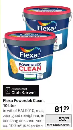 Karwei Flexa Powerdek Clean aanbieding