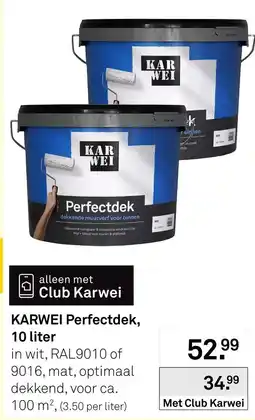 Karwei Karwei Perfectdek aanbieding