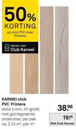 Karwei karwei click pvc primera aanbieding