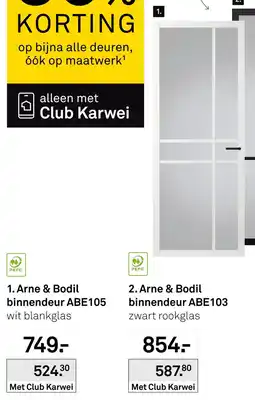 Karwei Arne & Bodil binnendeur ABE105 aanbieding