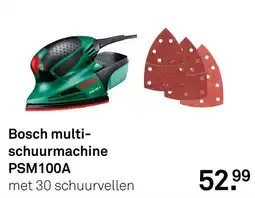 Karwei Bosch multi-schuurmachine PSM100A aanbieding