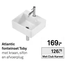 Karwei Atlantic fonteinset Toby aanbieding