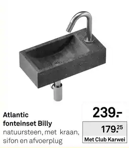 Karwei Atlantic fonteinset Billy aanbieding