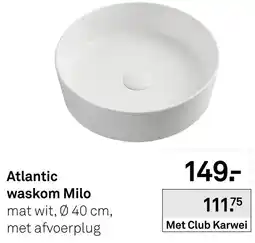 Karwei Atlantic waskom Milo aanbieding