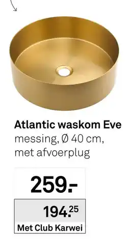 Karwei Atlantic eve aanbieding