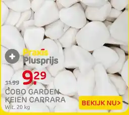 Praxis Cobo garden keien carrara aanbieding
