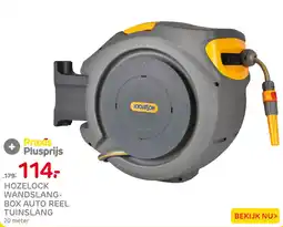 Praxis hozeLOCK wandslang-box auto reel tuinslang aanbieding