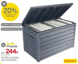 Praxis Keter kussenbox ontario aanbieding