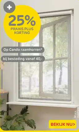 Praxis Cando raamhorren aanbieding