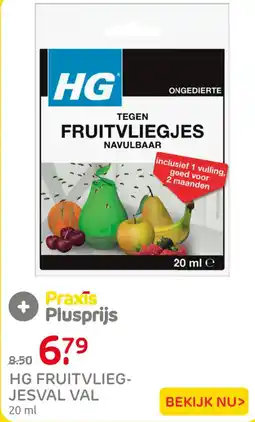 Praxis HG fruitvliegjesval val aanbieding