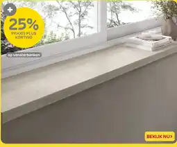Praxis vensterbanken aanbieding