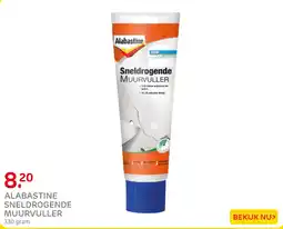 Praxis Alabastine sneldrogende muurvuller aanbieding