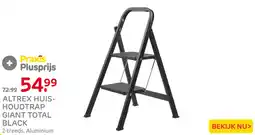 Praxis Altrex huis-houdtrap giant total black aanbieding