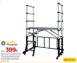 Praxis Batavia giraffe telescopische kamersteiger aanbieding
