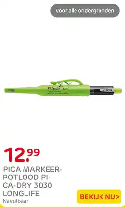Praxis Pica markeer-potlood pi-ca-dry 3030 longlife aanbieding