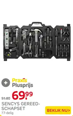 Praxis Sencys gereedschapset aanbieding