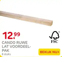 Praxis cando ruwe lat aanbieding