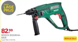 Praxis Bosch boorhammer aanbieding
