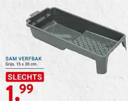 Kluswijs SAM VERFBAK aanbieding