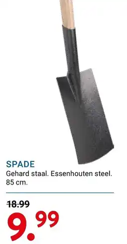 Kluswijs spade aanbieding