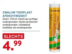 Kluswijs Zwaluw tixoplast afdichtingskit aanbieding