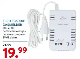 Kluswijs ELRO FG6000P GASMELDER aanbieding