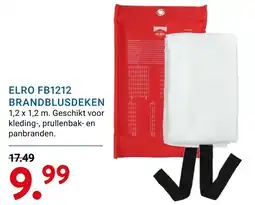 Kluswijs elro fb1212 brandblusdeken aanbieding