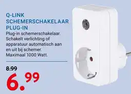 Kluswijs Q-LINK schemerschakelaar plug-in aanbieding