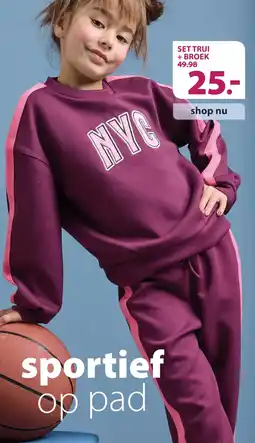 terStal set trui + broek aanbieding