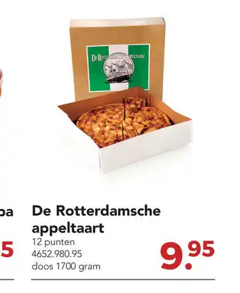 Zegro De Rotterdamsche appeltaart 12 punten doos 1700 gram aanbieding