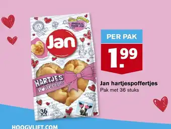 Hoogvliet Jan hartjespoffertjes aanbieding