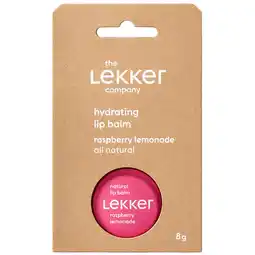 Holland & Barrett Lekker Lip Balm Raspberry Lemonade aanbieding