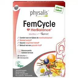 Holland & Barrett Physalis HerBalance FemCycle - 20 tabletten + 20 oliecapsules aanbieding