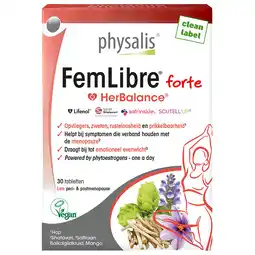 Holland & Barrett Physalis HerBalance FemLibre Forte - 30 tabletten aanbieding