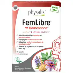 Holland & Barrett Physalis HerBalance FemLibre - 30 tabletten aanbieding