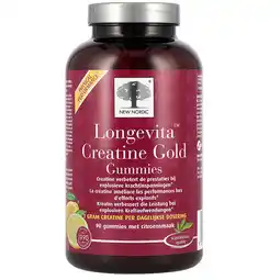 Holland & Barrett New Nordic Longevita Creatine Gold Gummies - 90 gummies aanbieding
