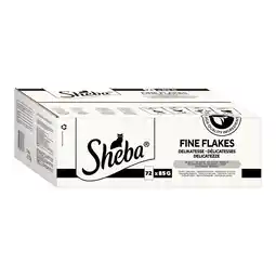 Zooplus 72x85g Sheba portiezak Delicatesse in gelei gevogelte variatie nat kattenvoer aanbieding