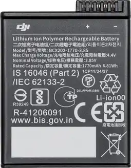 Coolblue DJI Osmo Action 3 / 4 / 5 Extreme Battery aanbieding