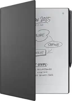 Coolblue reMarkable 2 Book Folio Zwart Leer aanbieding