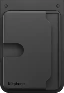 Coolblue Fairphone Kaarthouder voor Fairphone 6 Zwart aanbieding