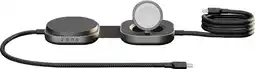Coolblue Zens Pro 3 Draadloze Oplader 20 Watt met USB C Kabel Zwart aanbieding