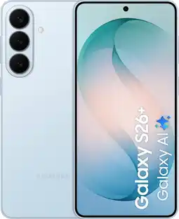 Coolblue Samsung Galaxy S26 Plus 256GB Lichtblauw 5G aanbieding