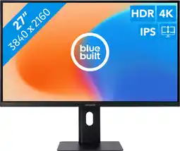 Coolblue BlueBuilt 27 inch 4K Monitor aanbieding
