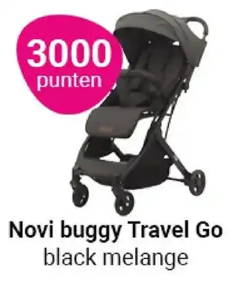 Novi buggy Travel Go black melange